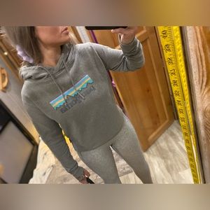 ***SOLD***Patagonia Womens Uprisal Pastel P-6 hooded sweatshirt